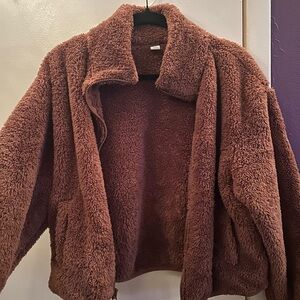 Old Navy Chocolate Sherpa Jacket